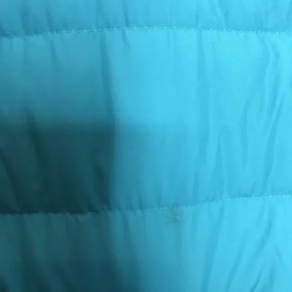 Lululemon Jacket Womens 6 Blue Teal Fluff Off Down Puffer Insulated Coat Hooded - Picture 6 of 12